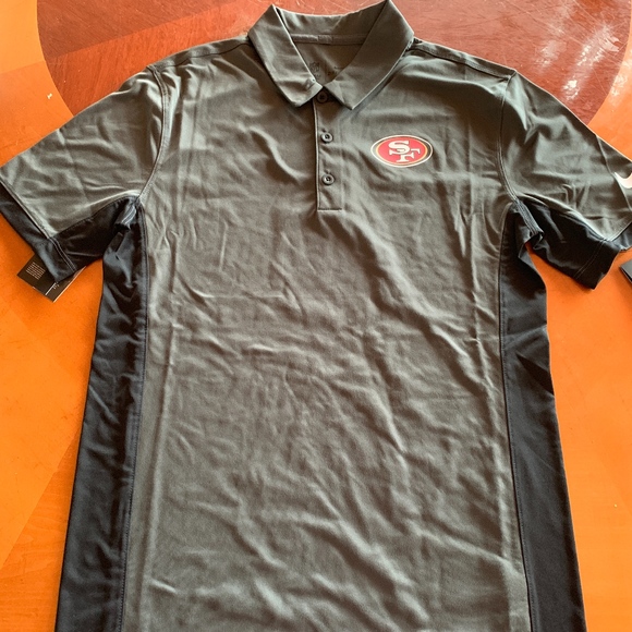 49ers nike polo